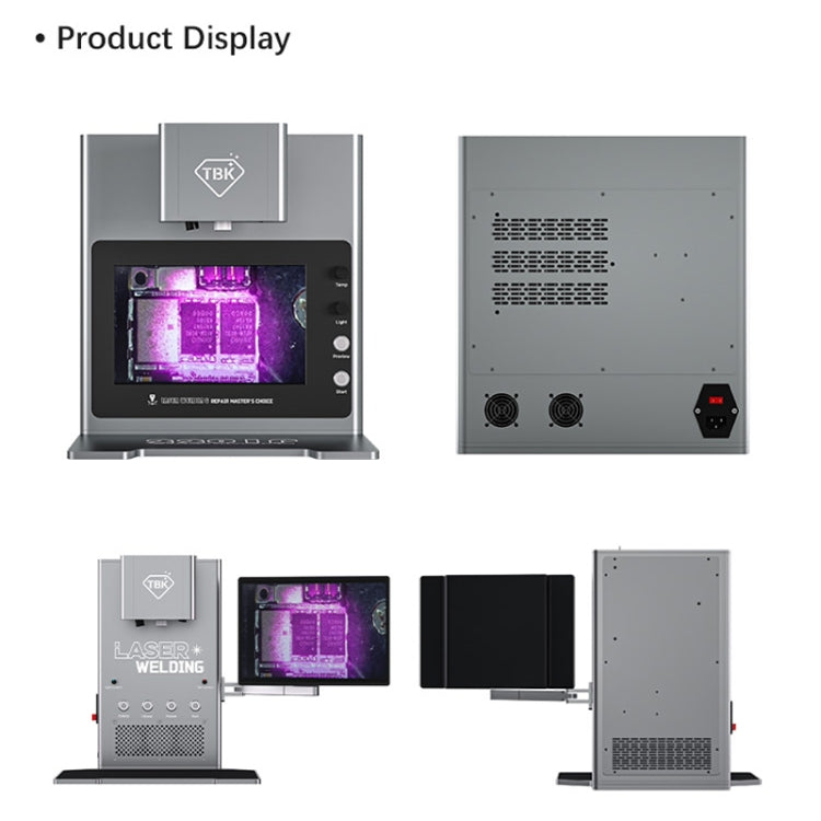 TBK 2203 Smart Infrared Laser Thermostatic Welding Machine with HD Camera, US Plug, EU Plug, UK Plug, AU Plug
