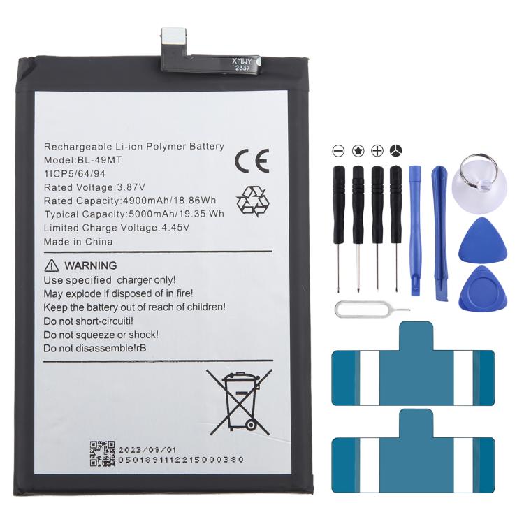 Battery Replacement, For Infinix Note 30 BL-49PT 5000mAh, For Infinix Hot 20 5G X666 BL-49HX 5000mAh, For lnfinix Note 12 Vip X672 BL-44FX 2250mAh, For Infinix Smart HD 2021 X612B X612 BL-49IT 5000mAh, For lnfinix BL-49MT 4900mAh                       ...