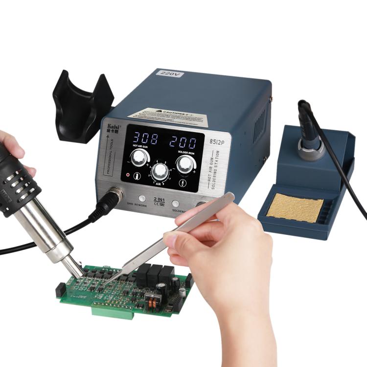 Kaisi 8512P 2 in 1 Constant Temperature Digital Display Hot Air Gun Soldering Iron Rework Station, US Plug, EU Plug, AU Plug, UK Plug