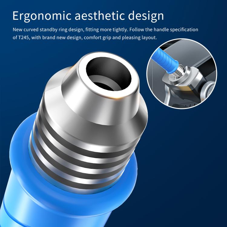 Aixun T225 4 in 1 Intelligent 7 Core Soldering Handle for C250 / C150 / C080 / C030 Soldering Tips, Aixun T225