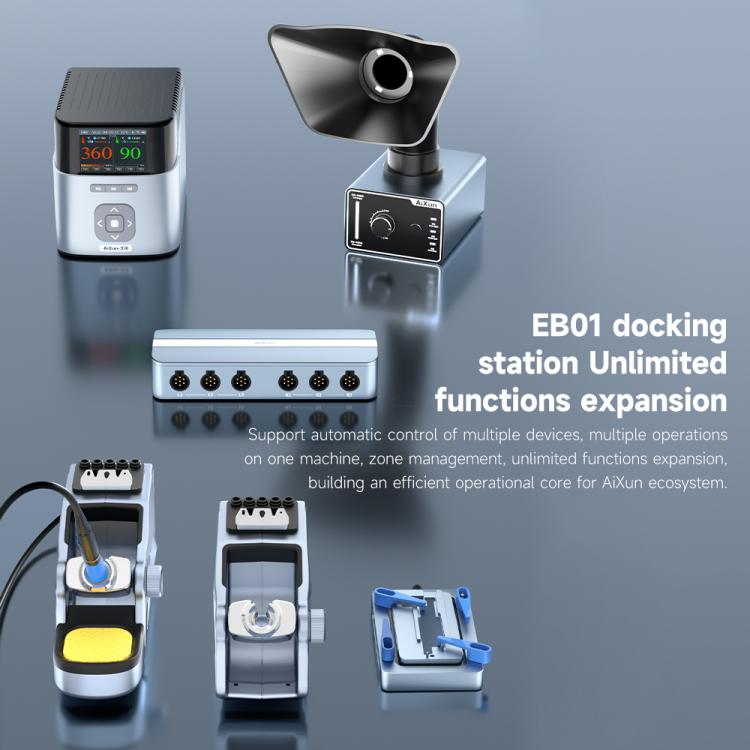 AiXun T400 320W Smart Soldering Workstation, EU Plug, UK Plug