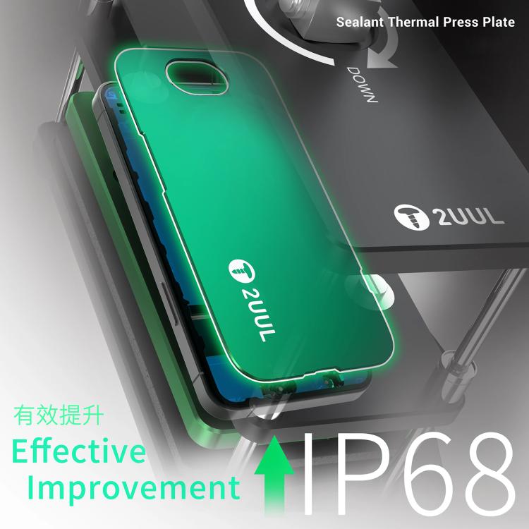 2uul Waterproof Adhesive Thermally Conductive Platens, For iPhone 14 Series, For iPhone 13 Series, For iPhone 12 Series