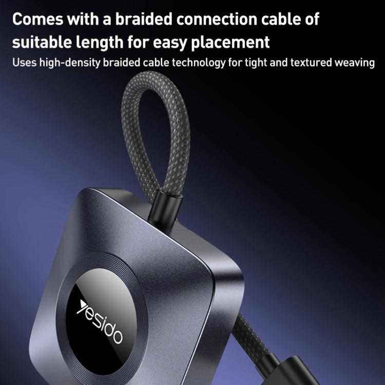 Yesido KM23 Wireless CarPlay with USB to Type-C Adapter, KM23
