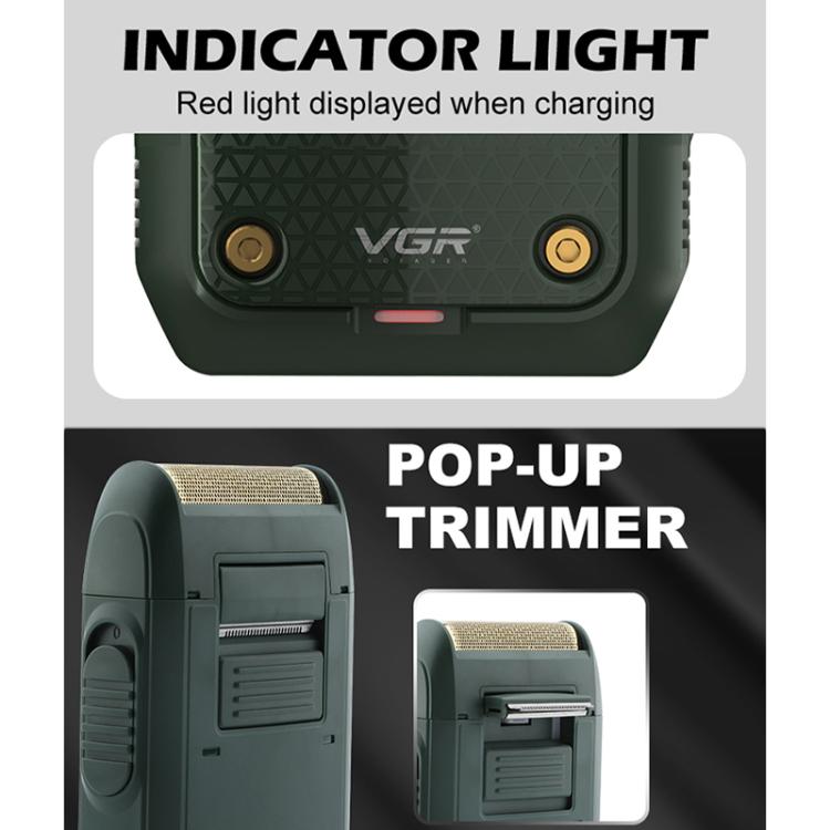 VGR V-353 Floating Cuttter Head Portable Electric Shaver, V-353
