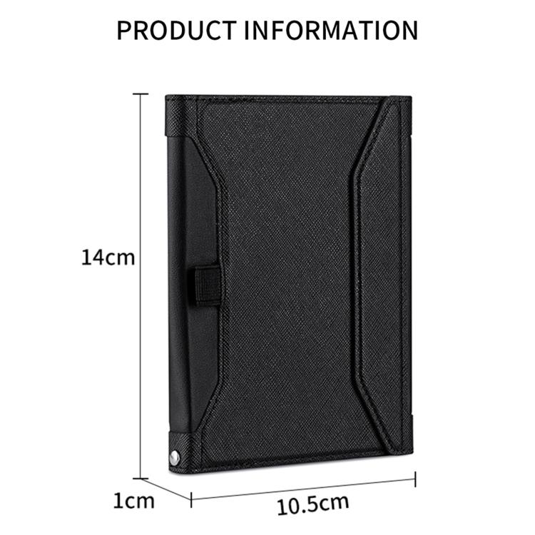 Multifunctional Magnetic Passport Card Holder RFID Anti-theft Document Bag