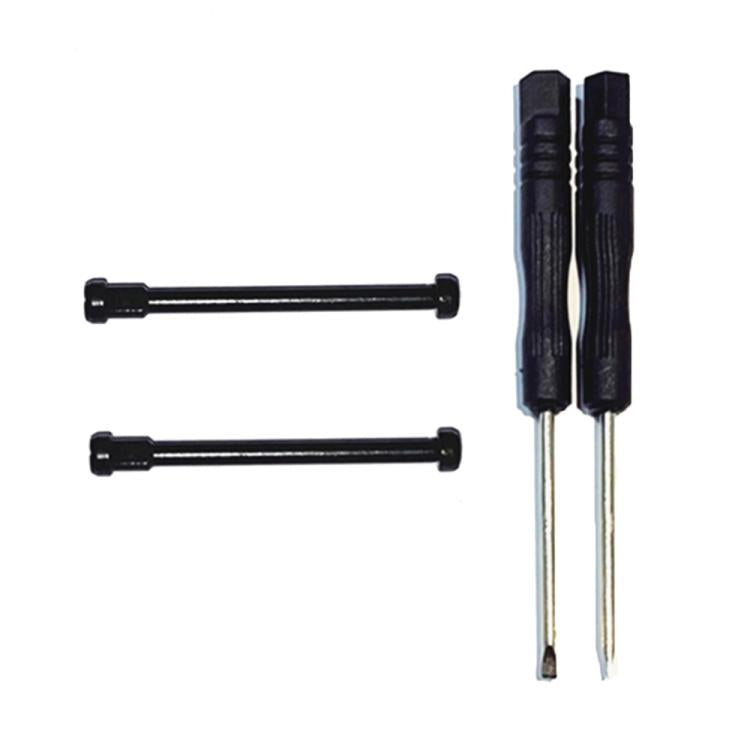2pcs/Pair Flathead Watch Band Replacement Lug Rod with Screwdriver, For Amazfit T-Rex 2, For Amazfit T-Rex 3