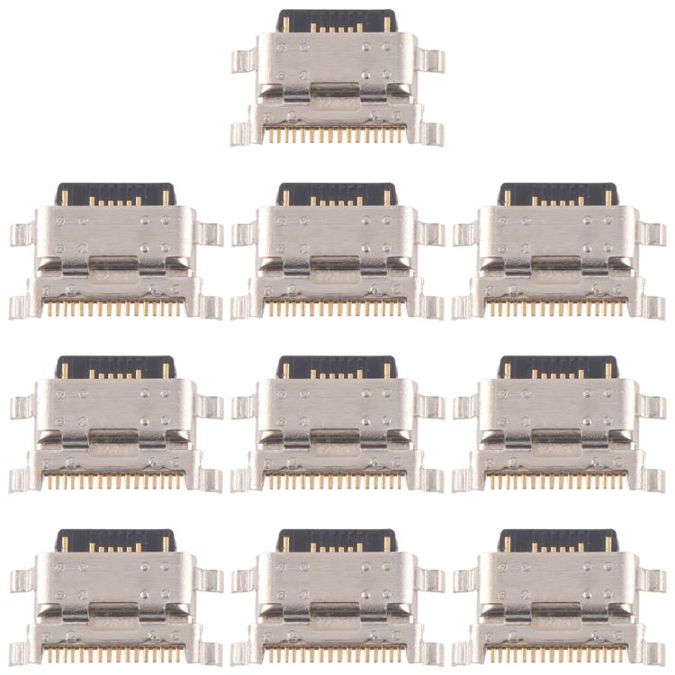 10pcs Original Charging Port Connector, For Xiaomi Redmi 10C 4G, For Xiaomi Redmi Note 11E Pro 5G, For Xiaomi Redmi Note 11E 5G, For Xiaomi Redmi 10 Prime, For Xiaomi Redmi 10 4G, For Xiaomi Redmi K40 Gaming, For Xiaomi Mi Mix Fold                     ...