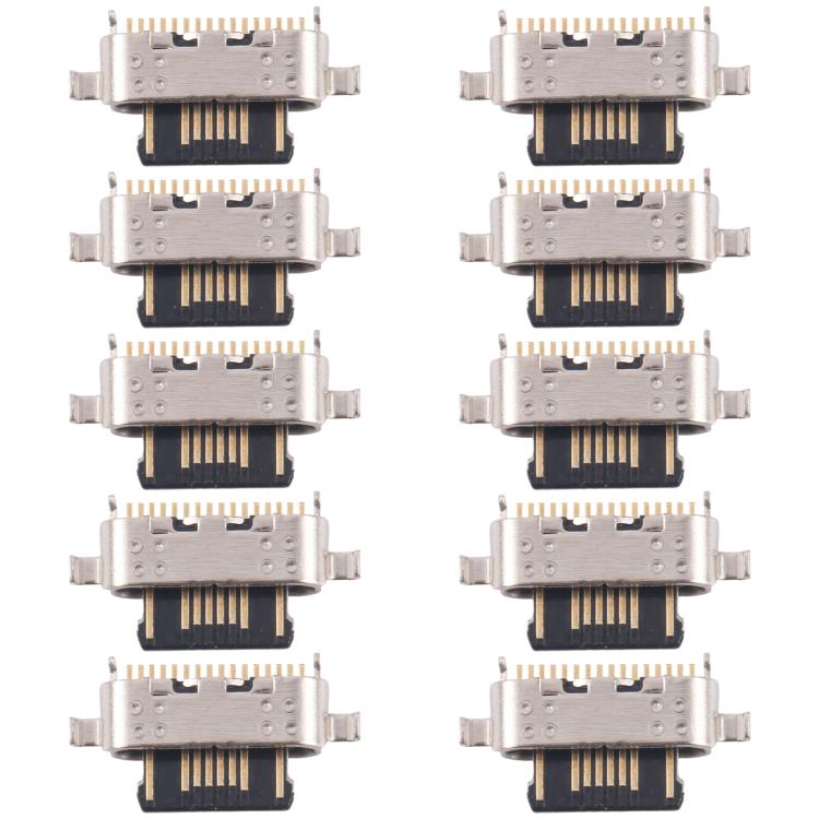 10pcs Original Charging Port Connector, For Motorola Moto G15 Power, For Motorola Moto G05, For Motorola Moto G15, For Motorola Moto G35, For Motorola Moto Edge 50, For Motorola Moto Razr 50 5G, For Motorola Moto G9, For Motorola Moto G34              ...