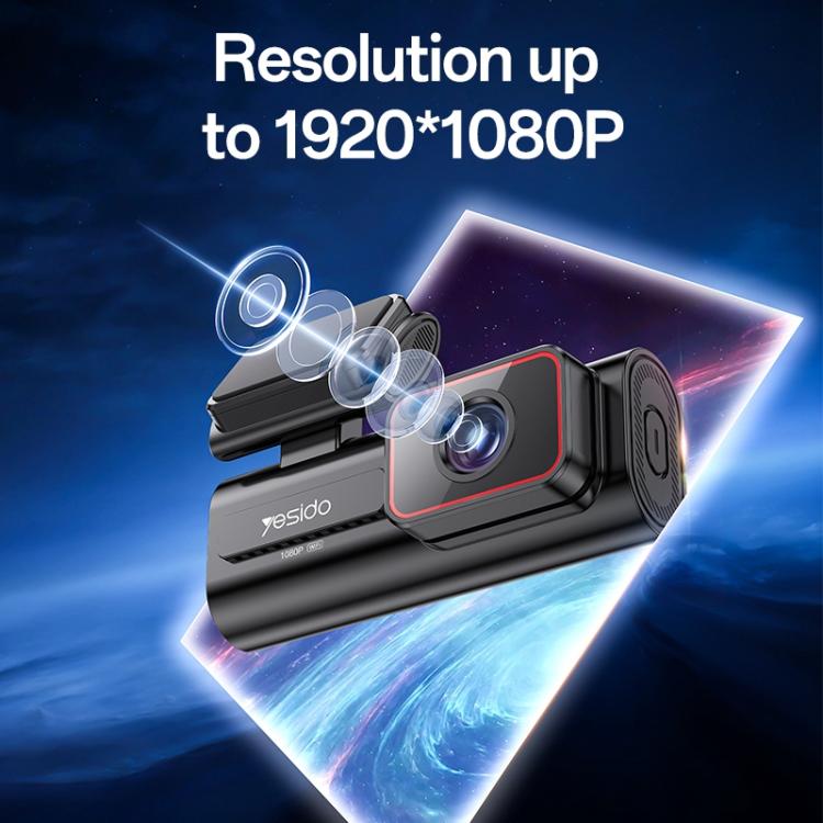 Yesido KM21 1K HD Camera Car Driving Recorder with 1.47 inch Screen, KM21