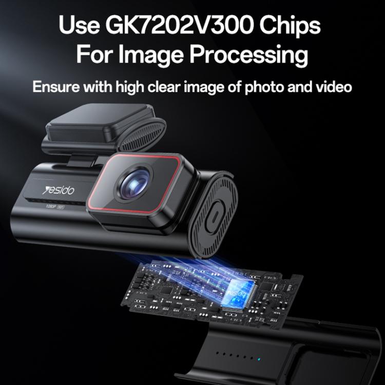 Yesido KM21 1K HD Camera Car Driving Recorder with 1.47 inch Screen, KM21