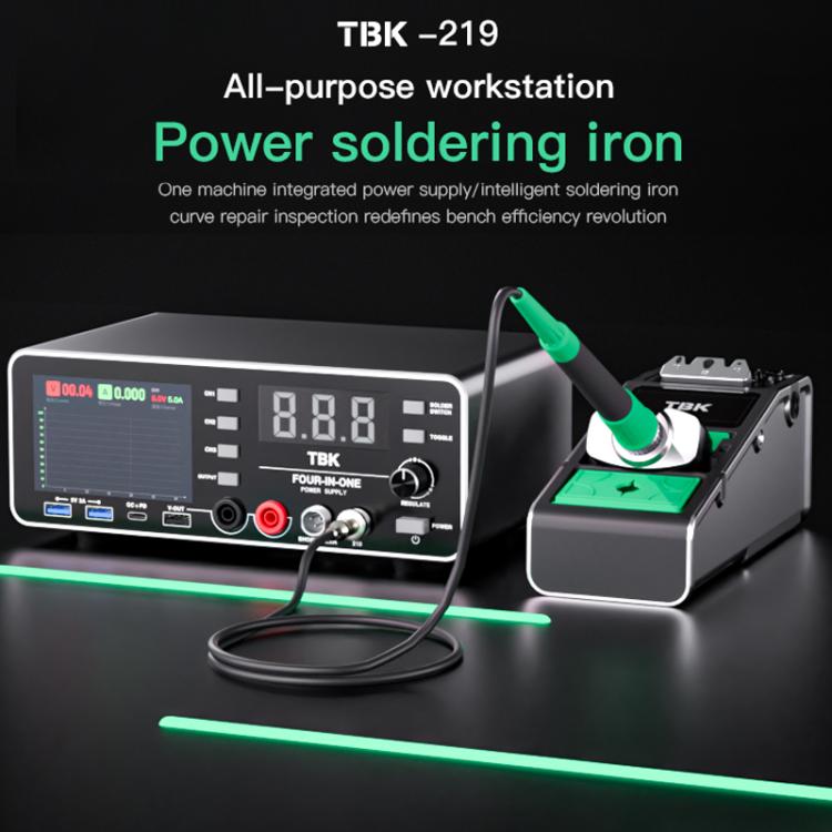 TBK-219 20V / 5A All-purpose Integrated Workstation Power Supply with C210 Soldering Iron, US Plug, AU Plug, EU Plug, UK Plug