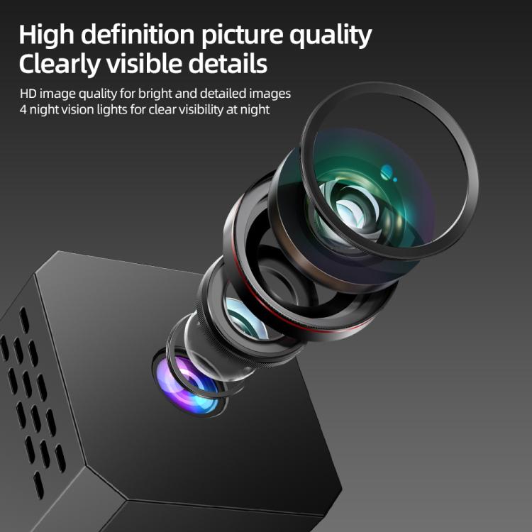 F1 1080P WiFi Mini Camera Supports Infrared Night, F1