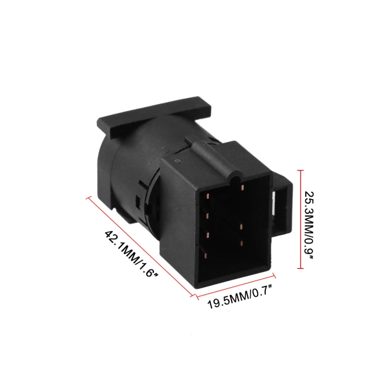 AC Heater Blower Motor Control Switch 16192099 for 1995-1999 Chevrolet Yukon 1500 Pickup Truck C/K, HCS002