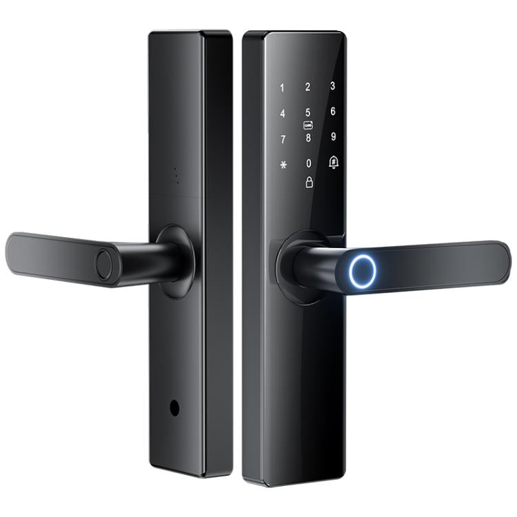 Z17 Tuya Smart WiFi Electronic Fingerprint Password Door Lock, 14.7cm, 16cm, 17cm, 18cm