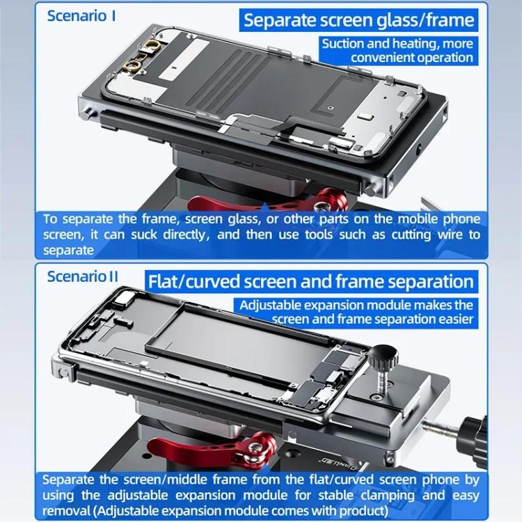 Qianli PM86 Universal Screen Disassembling Heating Separator, US Plug, EU Plug, UK Plug