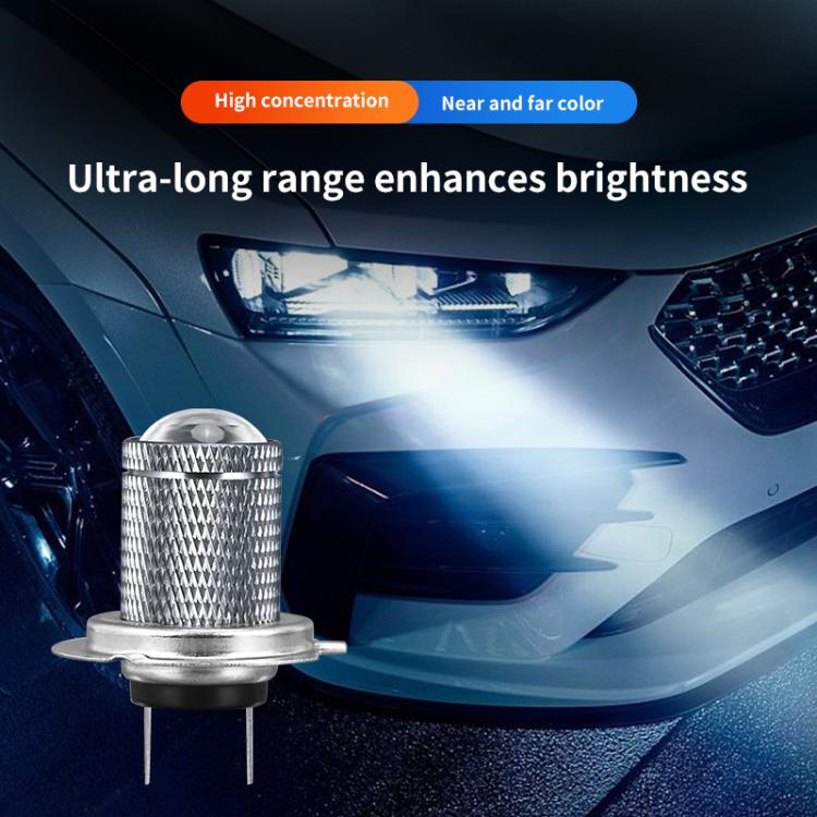 Pair 8.5W 12-60V Car Lens Fog Light Bulb, 9005, 9006, H7, H11