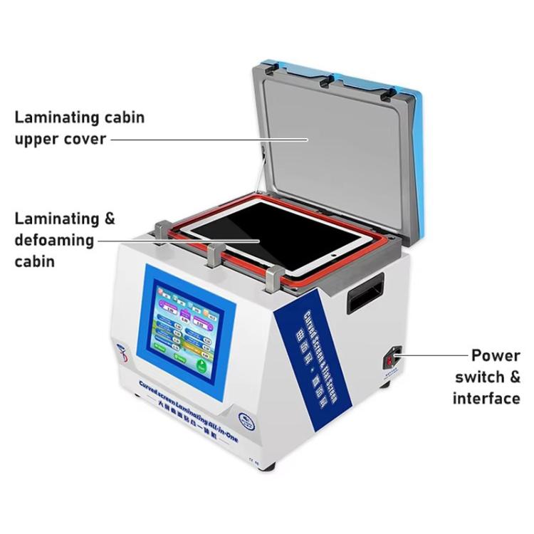YYD YD-639 UV Curing Laminating Defoaming All-in-One, EU Plug, US Plug, UK Plug