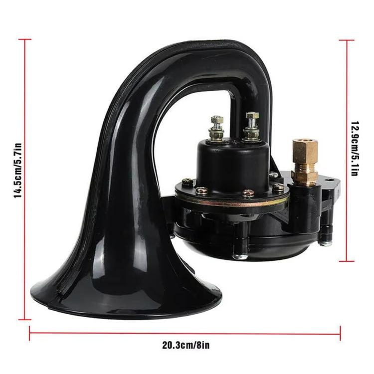 12/24V Car 300dB Electric Snail Air Horn For Scania / Volvo, TZ-332