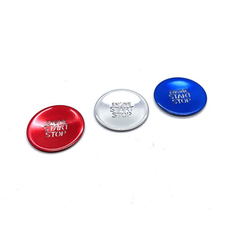 One-key Start Engine Key Ignition Switch Button Protective Cover, For Hyundai Tucson / Elantra 2021-2023