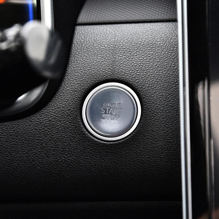 One-key Start Engine Key Ignition Switch Button Protective Cover, For Hyundai Tucson / Elantra 2021-2023