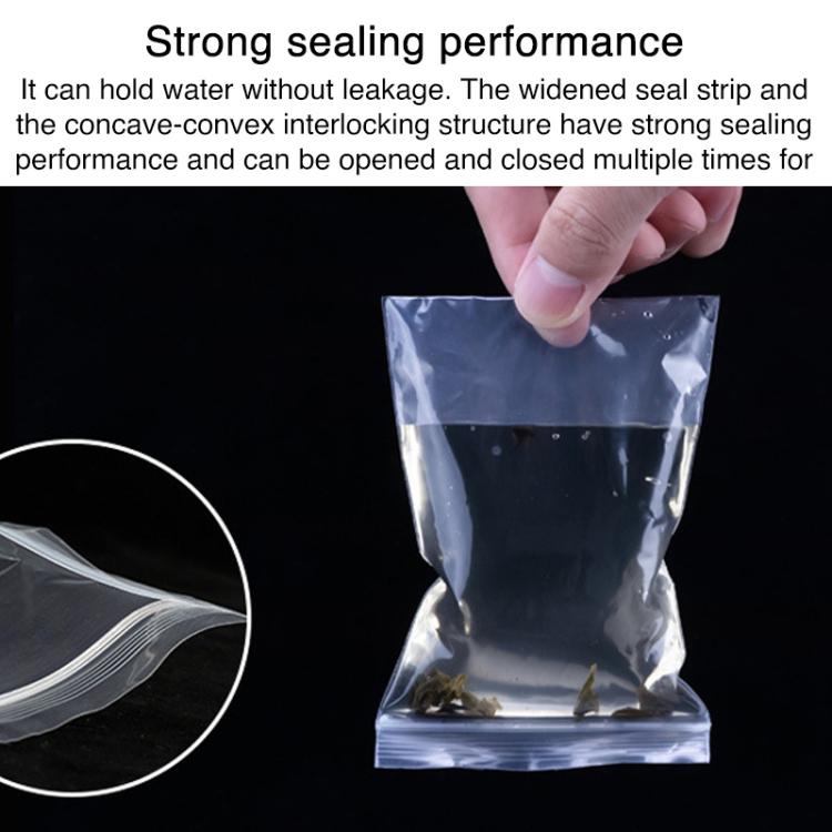 100pcs Double Layer Environmental Label Warning Printed Ziplock Bag, 6 x 8cm 8 Wire, 6 x 8cm 12 Wire, 7 x 10cm 8 Wire, 7 x 10cm 10 Wire, 7 x 10cm 12 Wire, 8 x 9.5cm 12 Wire, 8 x 10cm 12 Wire, 8 x 12cm 8 Wire, 8 x 12cm 10 Wire, 8 x 12cm 12 Wire         ...