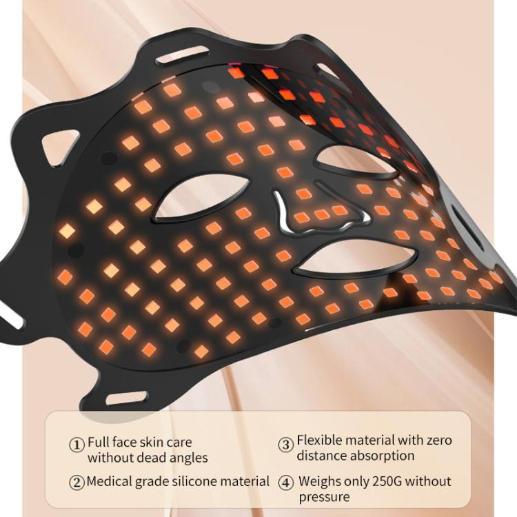 WG-SP-1103 LED Colorful Photon Rejuvenation Mask Facial Beauty Instrument, Infrared, EU Plug, US Plug, UK Plug