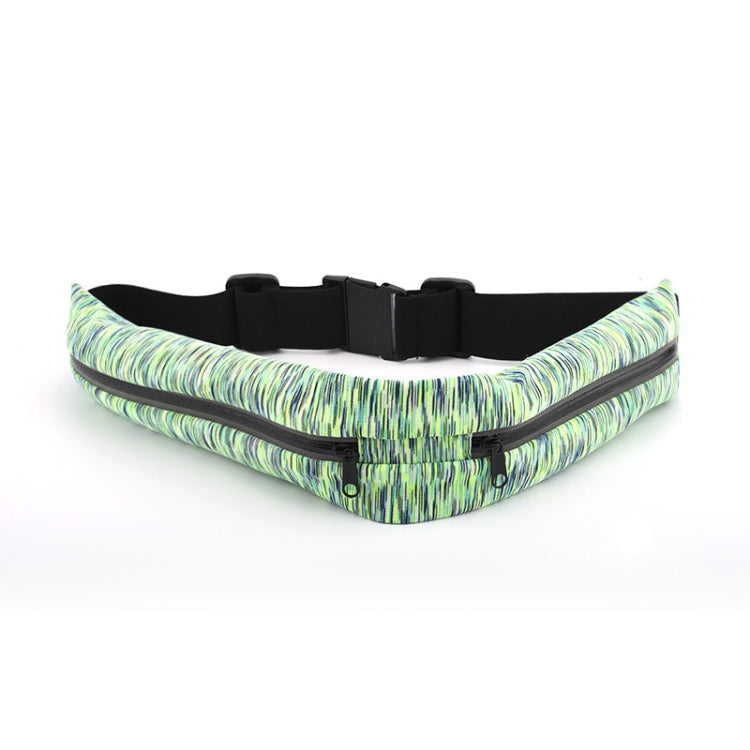YS13 Outdoor Sport Waterproof Waist Bag Invisible Anti-theft Mobile Phone Storage Bag, without Earphone Hole, with Earphone Hole