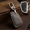 For Buick Envision Plus 2023 Hallmo Crazy Horse Cowhide Car Key Protection Cover, For Buick Envision Plus 2023 3-button, For Buick Envision Plus 2023 4-button, For Buick Envision Plus 2023 5-button, For Buick Envision Plus 2023 6-button