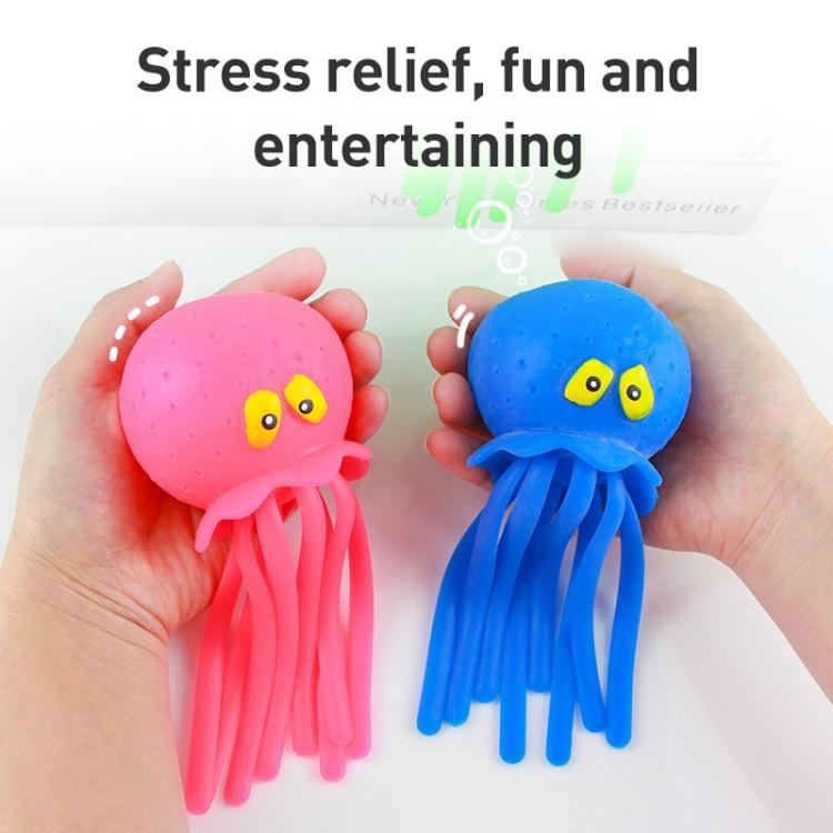 Water Spray Octopus Squeezing Ocean Animals Pressure Relief Relax Toy