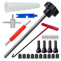 30pcs / Set Car Tire Repair Tool Valve Installation Tool Set, 30pcs / Set