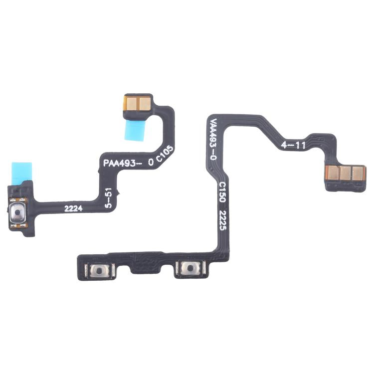 OEM Power Button & Volume Button Flex Cable, For OnePlus 11R, For OnePlus ACE 2, For OnePlus ACE Pro, For OnePlus 10T, For OnePlus 10R, For OnePlus ACE, For OnePlus 10, For OnePlus 9RT, For OnePlus Nord 2, For OnePlus Nord