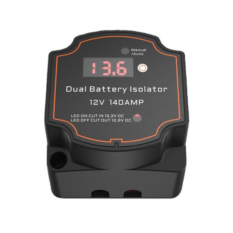 IP68 12V 140A Car Smart Dual Battery Isolation Controller with Digital Display Voltmeter, 3m Set, 5m Set, 7m Set, 8m Set