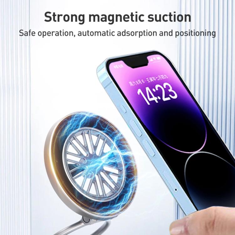 G511 Three-axis Folding Vacuum Adsorption Magnetic Car Phone Holder, G511