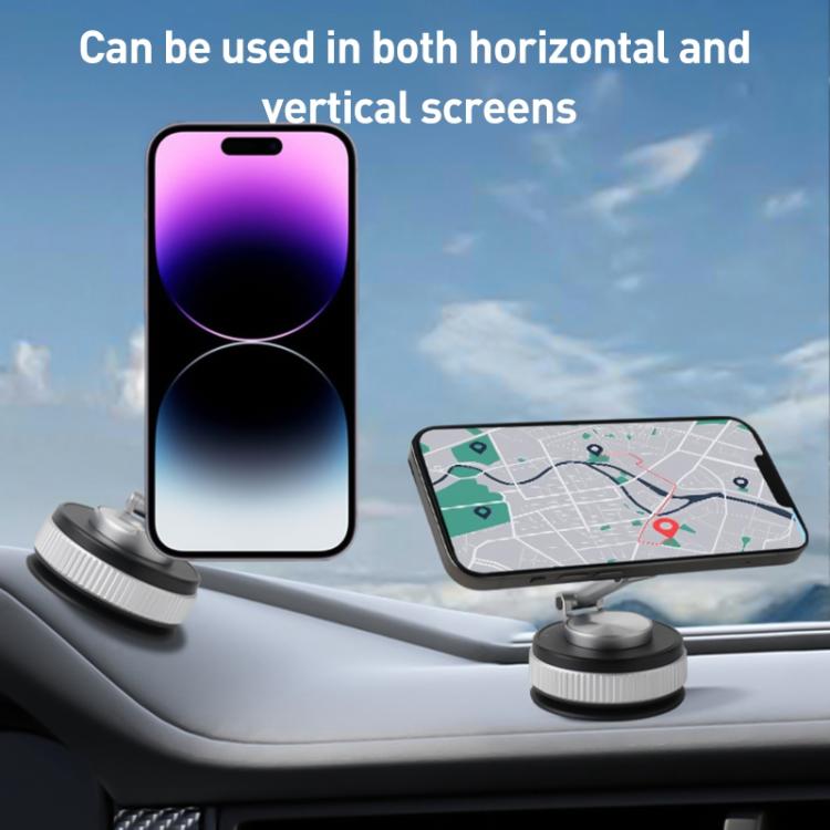 XZK104 2nd Generation Vacuum Adsorption Magnetic Folding Car Phone Holder, XZK104 A Type, XZK104 B Type, XZK104 C Type, XZK104 D Type