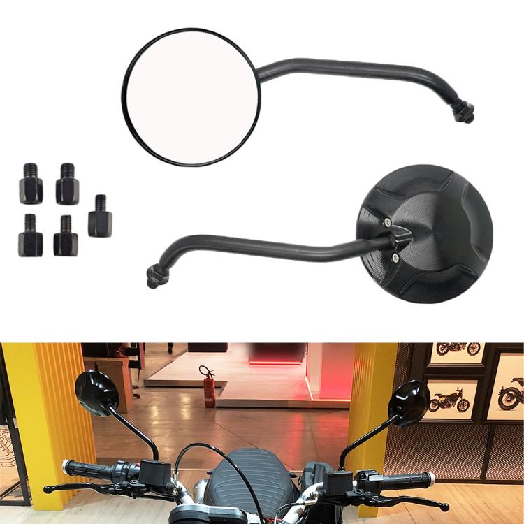 For Yamaha YZF 600 / YZF R6 2pcs/Set Motorcycle Modified Round Reflector Rearview Mirror, For Yamaha YZF 600 / YZF R6