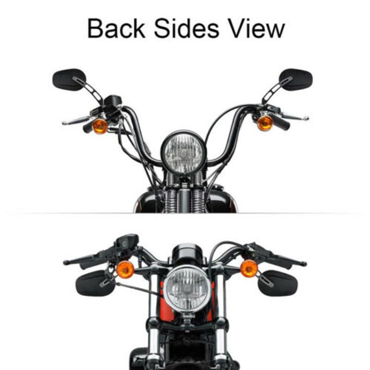 For Harley Davidson 2pcs/Set Motorcycle Modified Classic Retro Rearview Mirror Reversing Mirror, For Harley Davidson