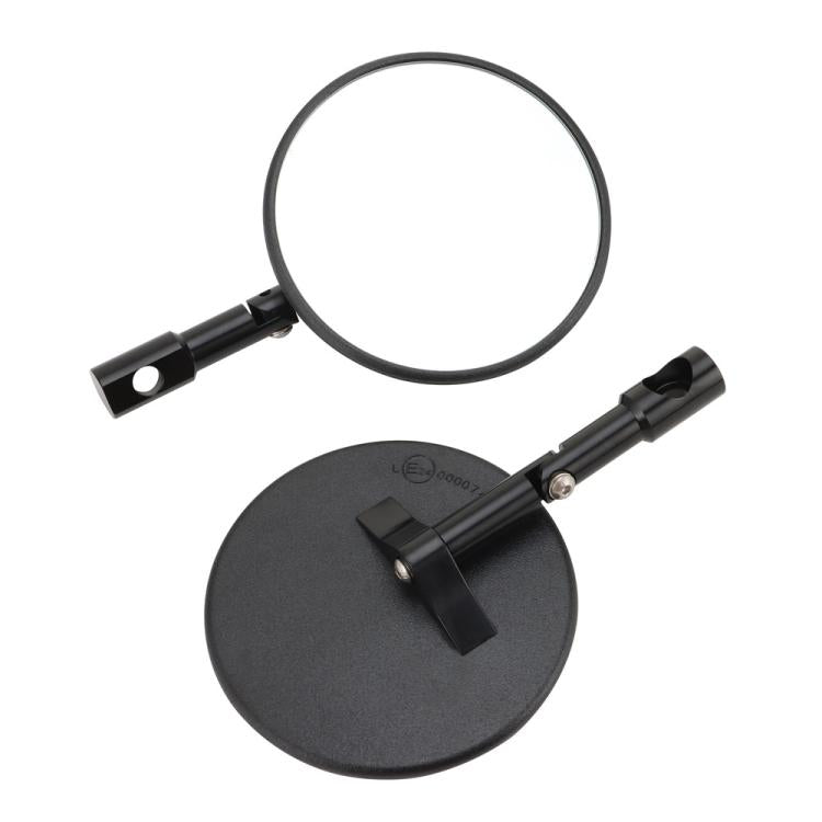 Universal ATV Round Foldable Rearview Mirror Reflective Mirror, Universal ATV