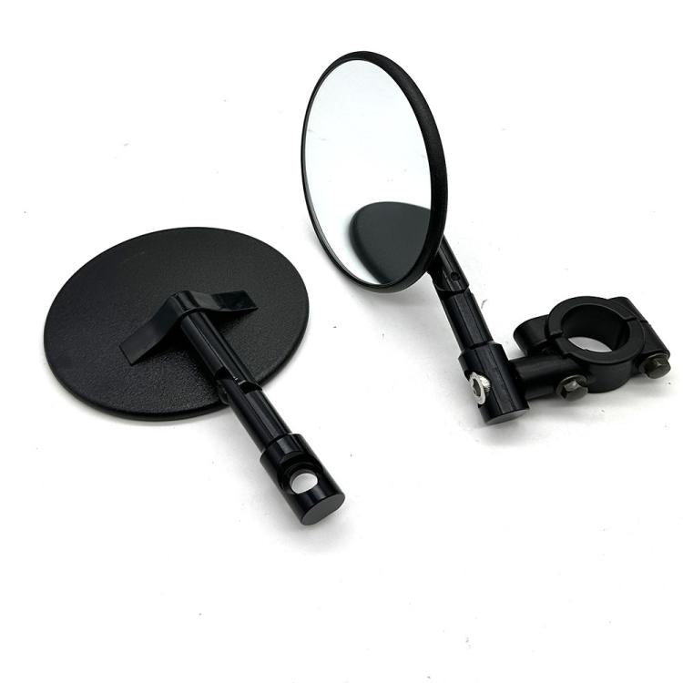 Universal ATV Round Foldable Rearview Mirror Reflective Mirror, Universal ATV