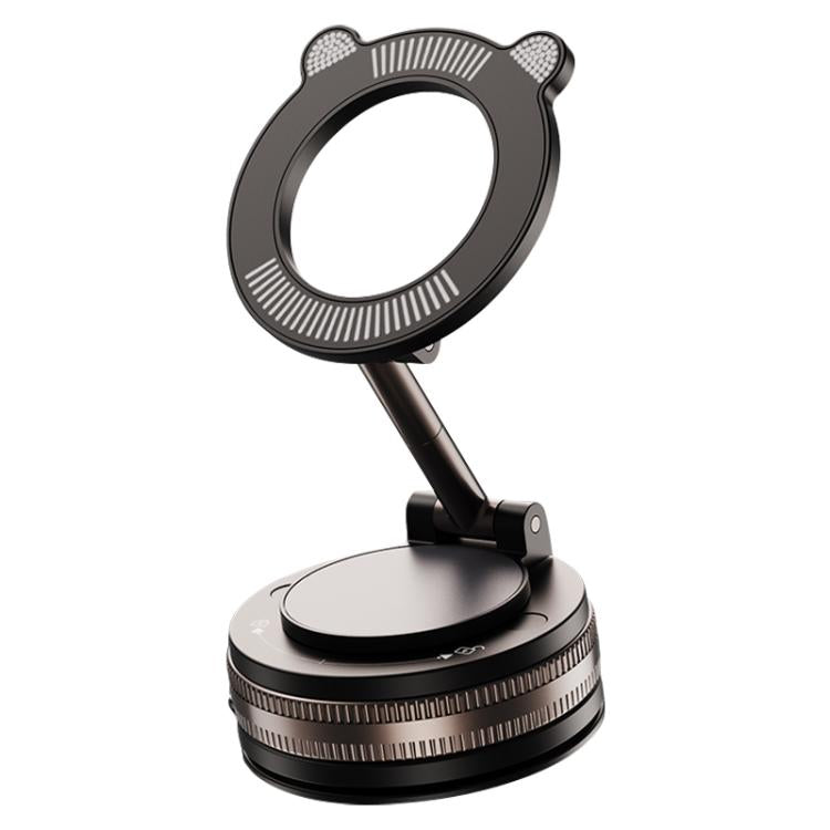 J33 Vacuum Adsorption Magnetic Car Phone Holder, J33 (Black), J33 (White)