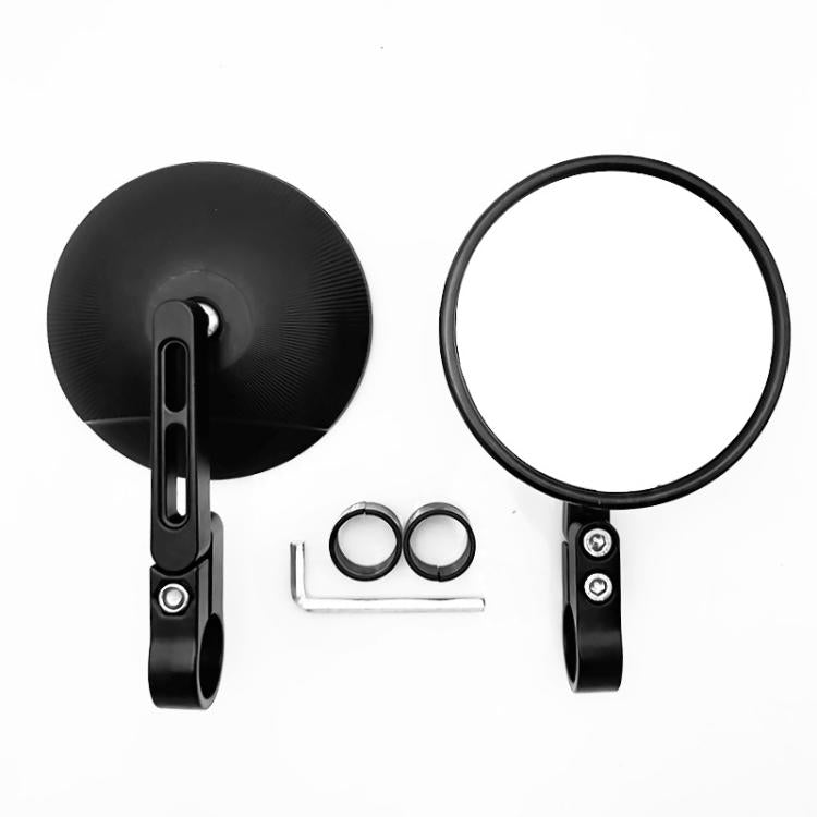 2pcs/Set Adjustable Motorcycle Bicycle Handlebar Rearview Mirror, Universal Rearview Mirror