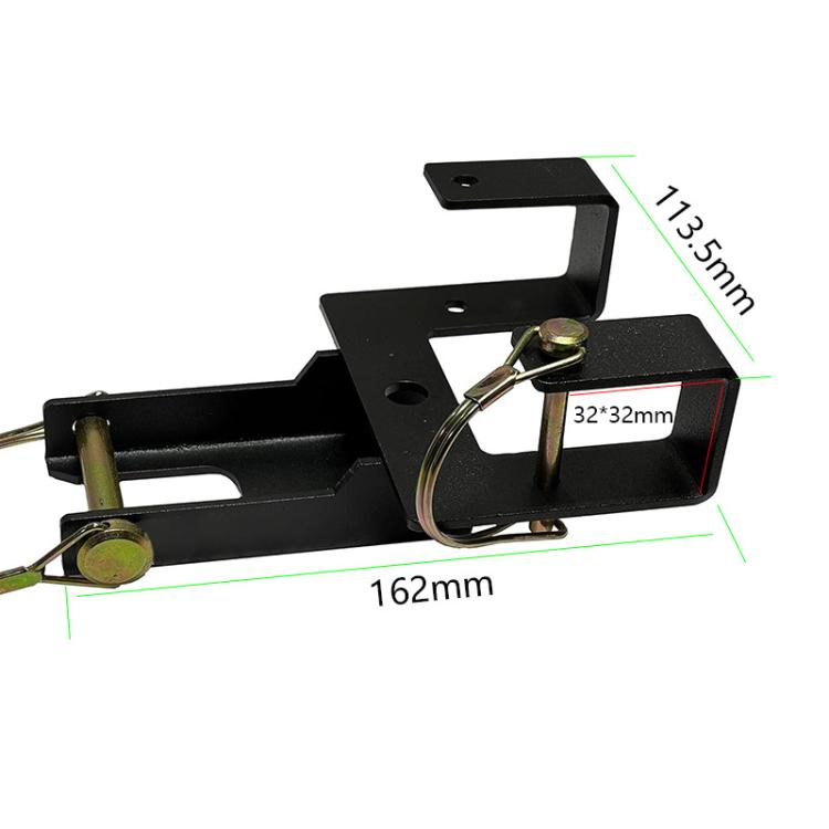 Trailer Towing Hook Trash Can Towing Bracket with Removable Pin, Trailer Towing Hook