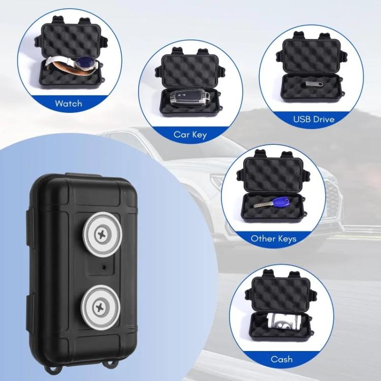 Outdoor Car Magnetic Car Key Storage Box Storage Tool Case, Key Storage Case