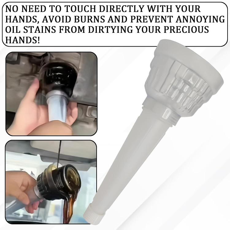 Car Oil Filter Removal Tool Universal Anti-scald Funnel, 235 x 90mm