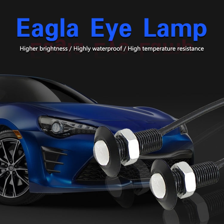 10 PCS 23mm 1.5W DC9-80V Motorcycle Eagle Eye Light Single Lens, 23mm Single Lens(White Light), 23mm Single Lens(Red Light), 23mm Single Lens(Yellow Light)