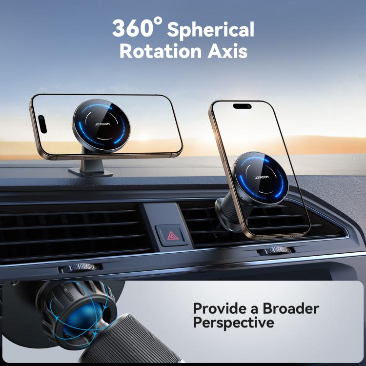 JOYROOM JR-ZS502 15W Magnetic Wireless Car Charger Holder, JR-ZS502
