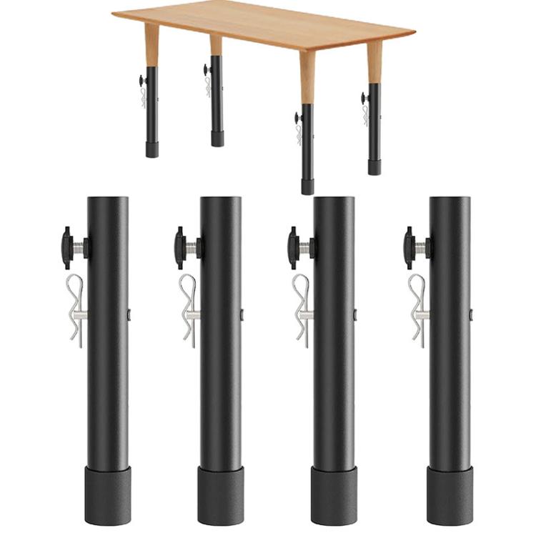 4pcs / Set Table Leg Extender Workbench Height Enhancer, 20cm
