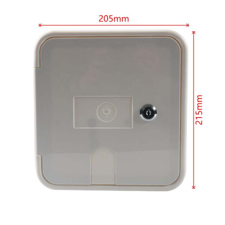 RV / Camper Power Cable Hatch with Screws and Key, Power Cable Hatch