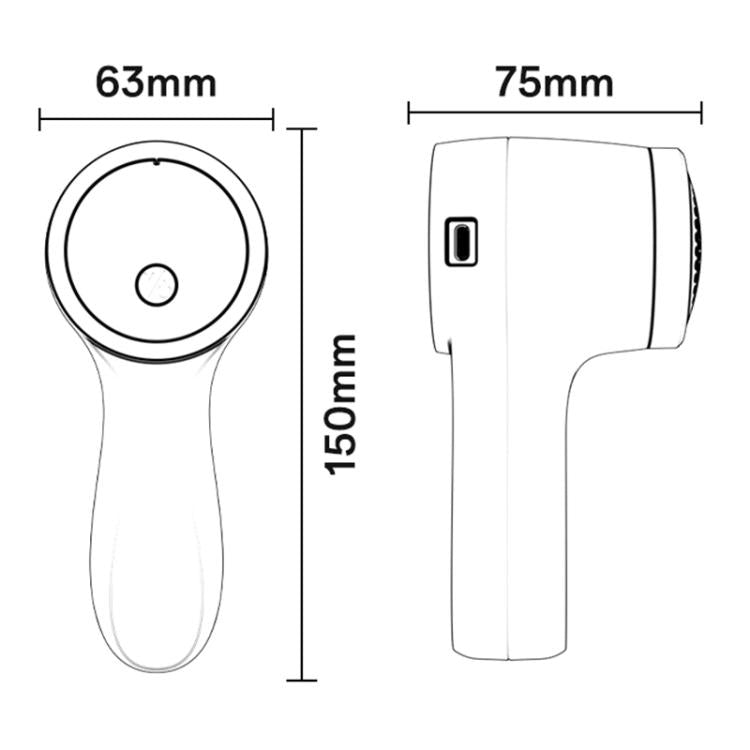 Yesido EC19 Smart Digital Display Single Head Hair Ball Trimmer, EC19