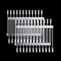i2C Strong Resin Dusting Cleaning Rod, 48 in 1, 24 in 1