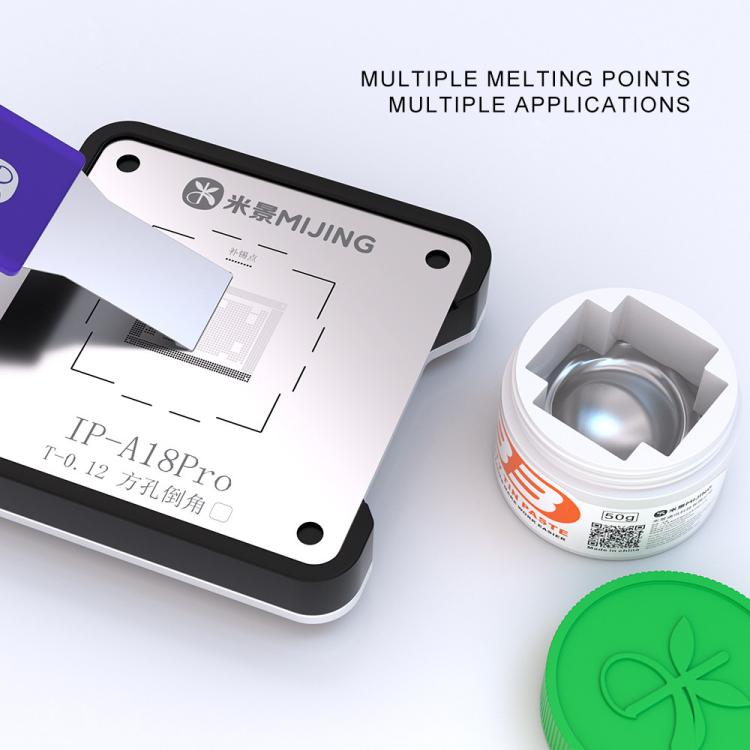 Mijing High Purity Tin Paste, 138, 158, 183, 199
